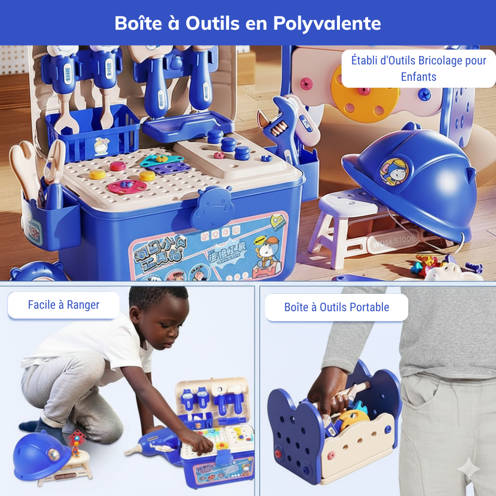 HIPPO TOOL™ - Développez la créativité et la confiance de votre enfant