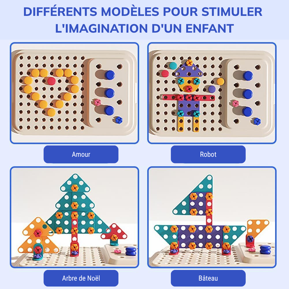 HIPPO TOOL™ - Développez la créativité et la confiance de votre enfant