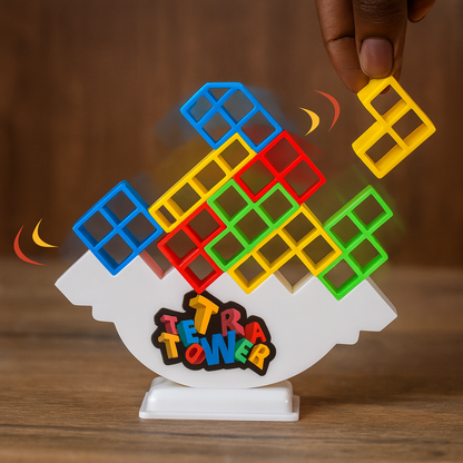 TOUR TETRA™ - Le jeu d’équilibre qui transforme chaque moment en aventure familiale