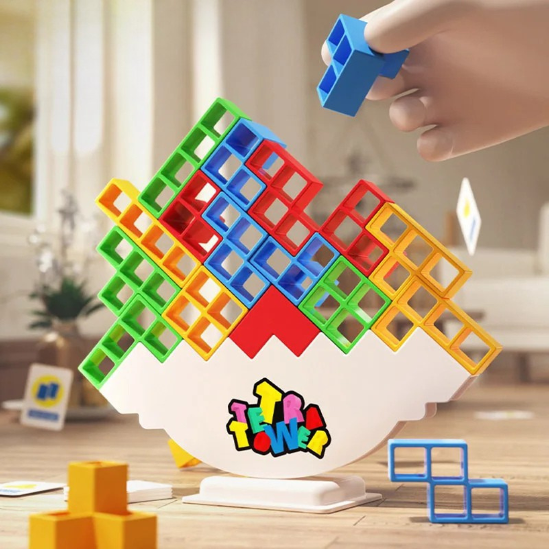TOUR TETRA™ - Le jeu d’équilibre qui transforme chaque moment en aventure familiale