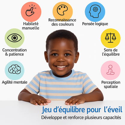 TOUR TETRA™ - Le jeu d’équilibre qui transforme chaque moment en aventure familiale